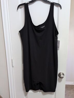 Black Maternity Romper